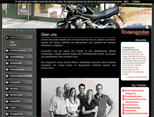 Tablet Screenshot of fahrschule-rosengarten.com